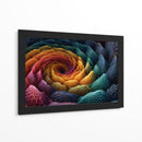 Vórtice de panales de colores - DIEGO D L | Cuadro decorativo de Canvas Lab