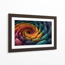 Vórtice de panales de colores - DIEGO D L | Cuadro decorativo de Canvas Lab