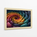 Vórtice de panales de colores - DIEGO D L | Cuadro decorativo de Canvas Lab