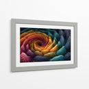 Vórtice de panales de colores - DIEGO D L | Cuadro decorativo de Canvas Lab
