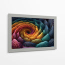 Vórtice de panales de colores - DIEGO D L | Cuadro decorativo de Canvas Lab