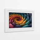 Vórtice de panales de colores - DIEGO D L | Cuadro decorativo de Canvas Lab