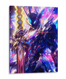Paladín de Neón - Sae Art | Cuadro decorativo de Canvas Lab