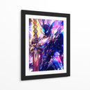 Paladín de Neón - Sae Art | Cuadro decorativo de Canvas Lab