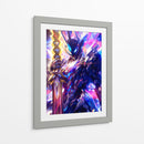 Paladín de Neón - Sae Art | Cuadro decorativo de Canvas Lab