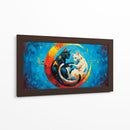 Gato ying yang - Miauch | Cuadro decorativo de Canvas Lab
