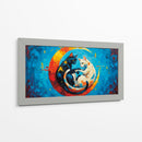 Gato ying yang - Miauch | Cuadro decorativo de Canvas Lab