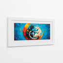 Gato ying yang - Miauch | Cuadro decorativo de Canvas Lab