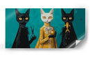 Triara gatuna 1 - Miauch | Cuadro decorativo de Canvas Lab