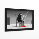 Gato observador 1 - Miauch | Cuadro decorativo de Canvas Lab
