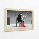 Gato observador 1 - Miauch | Cuadro decorativo de Canvas Lab