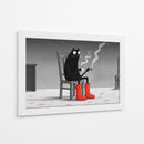 Gato observador 1 - Miauch | Cuadro decorativo de Canvas Lab