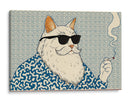 Gato Don fumador - Miauch | Cuadro decorativo de Canvas Lab