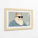 Gato Don fumador - Miauch | Cuadro decorativo de Canvas Lab