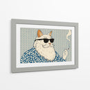 Gato Don fumador - Miauch | Cuadro decorativo de Canvas Lab