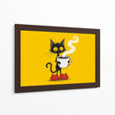 Gatito reflexión - Miauch | Cuadro decorativo de Canvas Lab