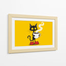 Gatito reflexión - Miauch | Cuadro decorativo de Canvas Lab