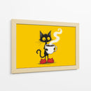 Gatito reflexión - Miauch | Cuadro decorativo de Canvas Lab