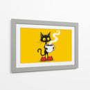 Gatito reflexión - Miauch | Cuadro decorativo de Canvas Lab