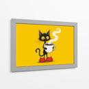 Gatito reflexión - Miauch | Cuadro decorativo de Canvas Lab