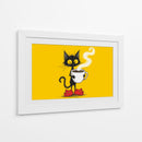 Gatito reflexión - Miauch | Cuadro decorativo de Canvas Lab