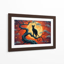 Gato penumbras - Miauch | Cuadro decorativo de Canvas Lab