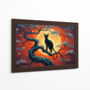 Gato penumbras - Miauch | Cuadro decorativo de Canvas Lab