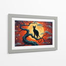 Gato penumbras - Miauch | Cuadro decorativo de Canvas Lab