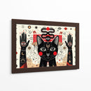 Gato armónico - Miauch | Cuadro decorativo de Canvas Lab