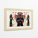 Gato armónico - Miauch | Cuadro decorativo de Canvas Lab