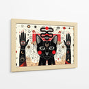 Gato armónico - Miauch | Cuadro decorativo de Canvas Lab