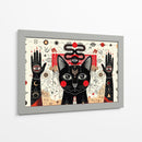 Gato armónico - Miauch | Cuadro decorativo de Canvas Lab