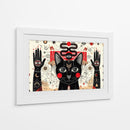 Gato armónico - Miauch | Cuadro decorativo de Canvas Lab