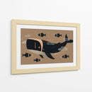 Ballenato juguetón - Miauch | Cuadro decorativo de Canvas Lab