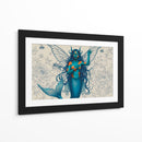Sirena mariposa - Miauch | Cuadro decorativo de Canvas Lab