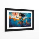 Sirena enamorada - Miauch | Cuadro decorativo de Canvas Lab