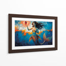 Sirena enamorada - Miauch | Cuadro decorativo de Canvas Lab