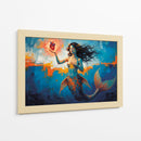Sirena enamorada - Miauch | Cuadro decorativo de Canvas Lab