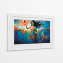 Sirena enamorada - Miauch | Cuadro decorativo de Canvas Lab