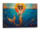 Sirena en equilibrio - Miauch | Cuadro decorativo de Canvas Lab