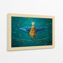 Gatito malabarista 1 - Miauch | Cuadro decorativo de Canvas Lab