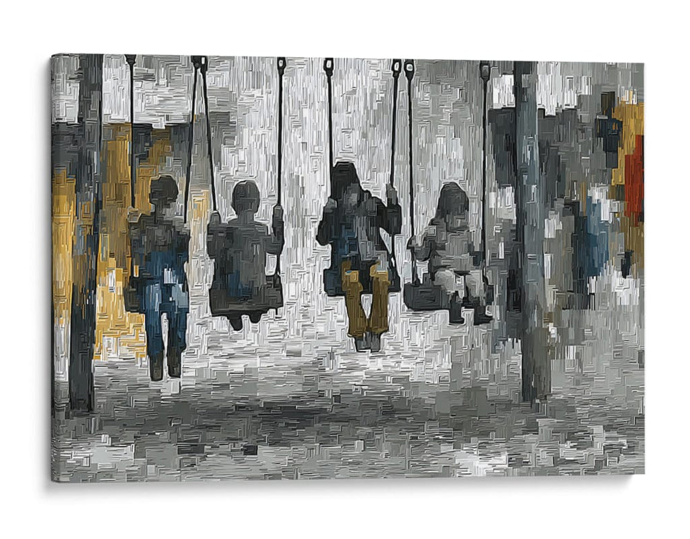 Columpios  - DIEGO D L | Cuadro decorativo de Canvas Lab