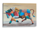 Toro en carrera 2 - Rodríguez Marconi | Cuadro decorativo de Canvas Lab