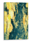 Azul y oro con naturaleza - FErB | Cuadro decorativo de Canvas Lab
