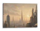 Ciudad Dorada del Amanecer - Sinaí Nahum | Cuadro decorativo de Canvas Lab