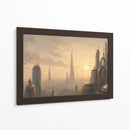 Ciudad Dorada del Amanecer - Sinaí Nahum | Cuadro decorativo de Canvas Lab