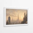 Ciudad Dorada del Amanecer - Sinaí Nahum | Cuadro decorativo de Canvas Lab