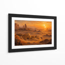 Horizonte de Dos Soles - Sinaí Nahum | Cuadro decorativo de Canvas Lab