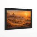 Horizonte de Dos Soles - Sinaí Nahum | Cuadro decorativo de Canvas Lab
