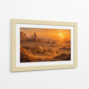 Horizonte de Dos Soles - Sinaí Nahum | Cuadro decorativo de Canvas Lab